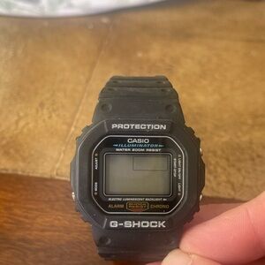 Gshock throwback watch